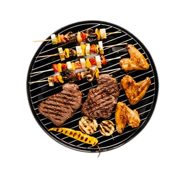Bbq set per head