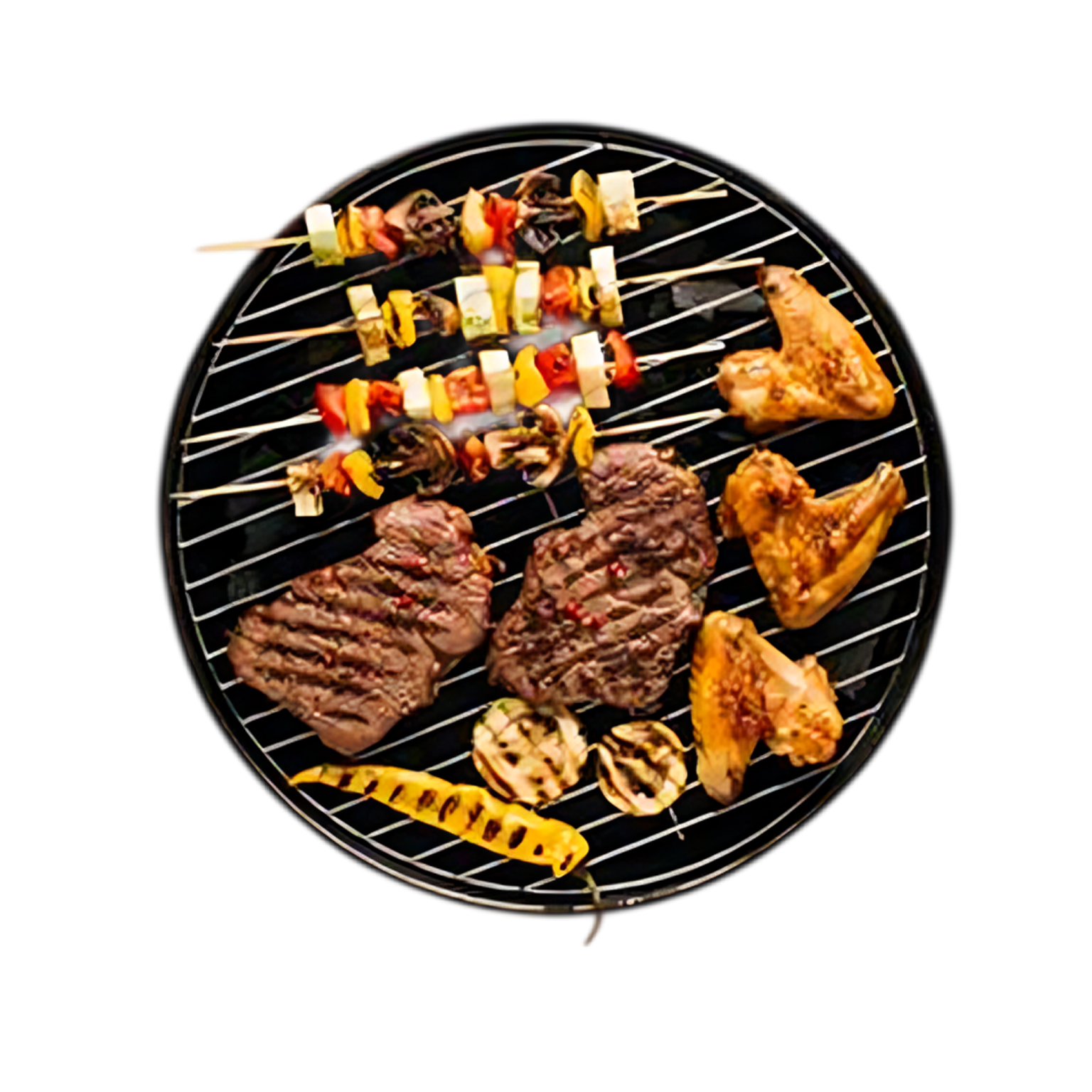 Frame 278 Bbq set per head - Image 1